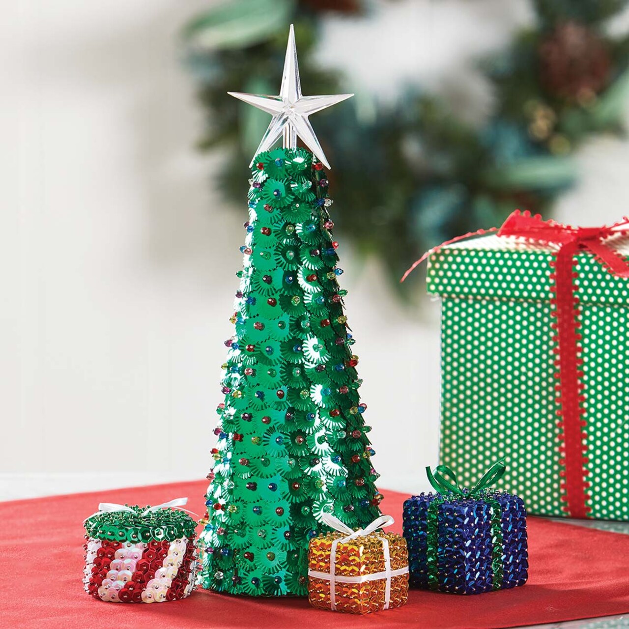 Sunrise Craft & Hobby Under the Tree Sit Set Sequin Craft Kit